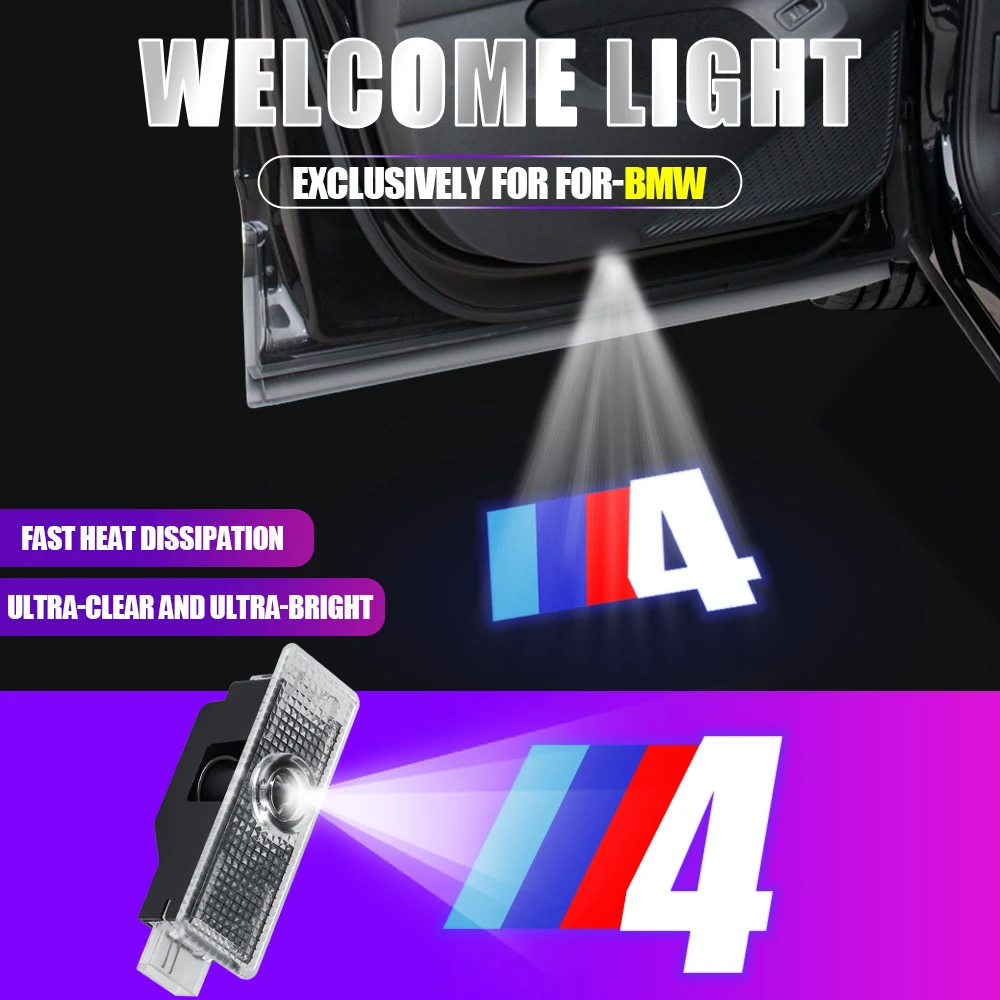 2pcs Car Door Logos Welcome Light Projector Laser ELD Lamp Auto Accessories For BMW E36 E46 E90 E60 F10 F30 E39 F20 E87 E92 G30
2pcs Car Door Logos Welcome Light Projector Laser ELD Lamp Auto Accessories For BMW E36 E46 E90 E60 F10 F30 E39 F20 E87 E92 G30