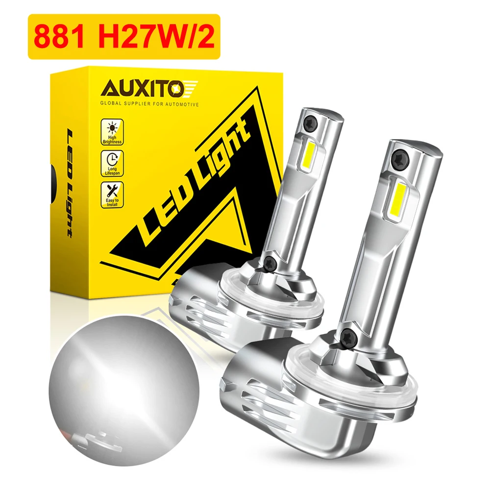 AUXITO 2 шт. H27W1 H27W2 880 881 H27W H27 светодиодная лампа Canbus без ошибок противотуманные фары для Kia Rio Hyundai Sonata Accent Tucson ix35
AUXITO 2 шт. H27W1 H27W2 880 881 H27W H27 светодиодная лампа Canbus без ошибок противотуманные фары для Kia Rio Hyundai Sonata Accent Tucson ix35