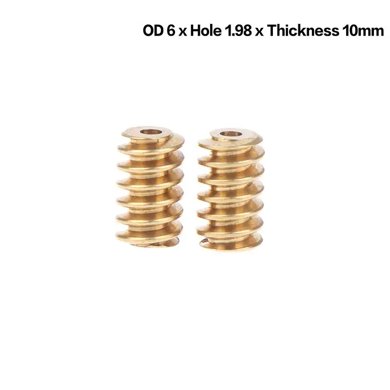 Медные червячные шестерни 2 шт.
Медные червячные шестерни 2 шт.