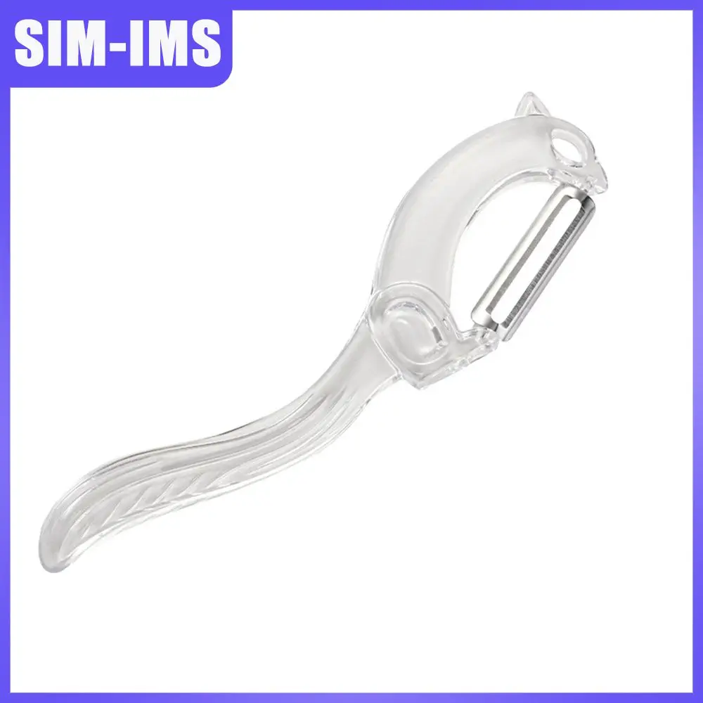 Household Squirrel Peeler Handheld Multi-purpose Grater Peeler Multifunctional Knife Peeling Planer Transparent Peeler Scraper
Household Squirrel Peeler Handheld Multi-purpose Grater Peeler Multifunctional Knife Peeling Planer Transparent Peeler Scraper