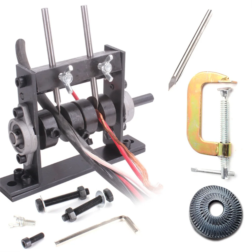 Wire Stripping Machine Wires Peel Equipment Manual Electric Scrap Cable Stripper Hand Tool Removing Accessories
Wire Stripping Machine Wires Peel Equipment Manual Electric Scrap Cable Stripper Hand Tool Removing Accessories
