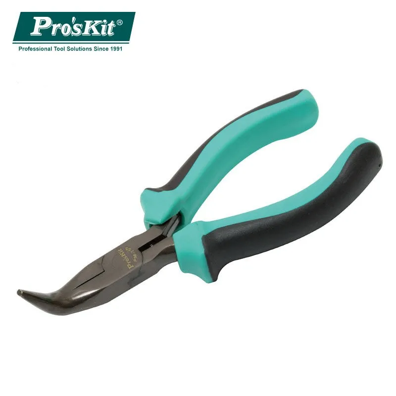 Pro'sKit PM-755 mini electrician tongs Bent Nose Plier Wire Cutter, Cutting pliers, Hands Tool
Pro'sKit PM-755 mini electrician tongs Bent Nose Plier Wire Cutter, Cutting pliers, Hands Tool