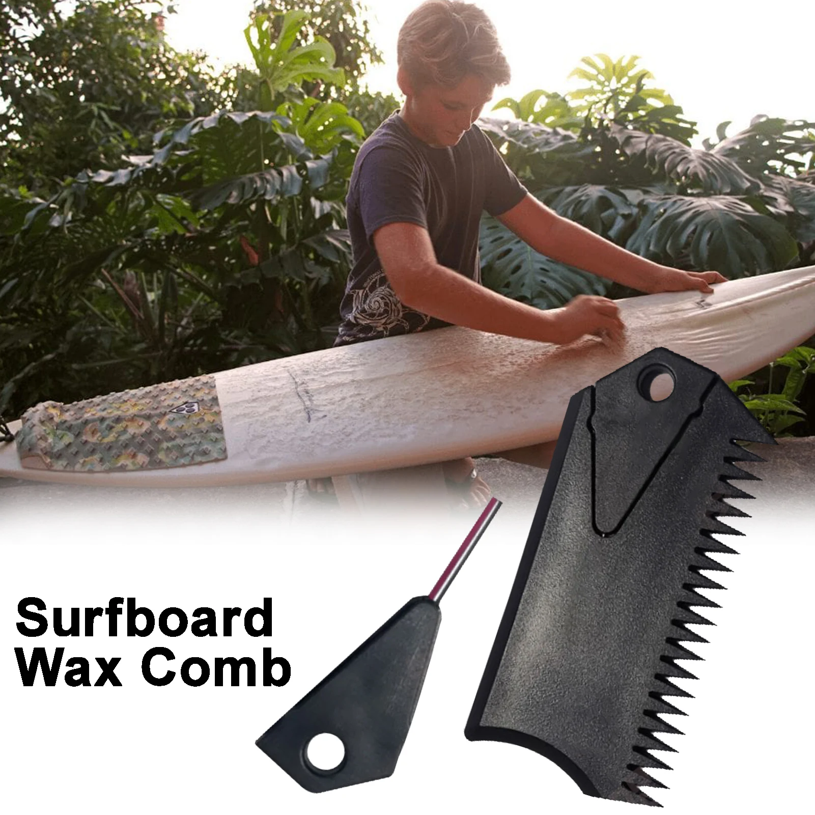 Surfboard Wax Comb Stand-up Paddle Board Wax Scraper With Tail Fin Skimboard Cleaning Remover Tool Surfing Board Accessory
Surfboard Wax Comb Stand-up Paddle Board Wax Scraper With Tail Fin Skimboard Cleaning Remover Tool Surfing Board Accessory