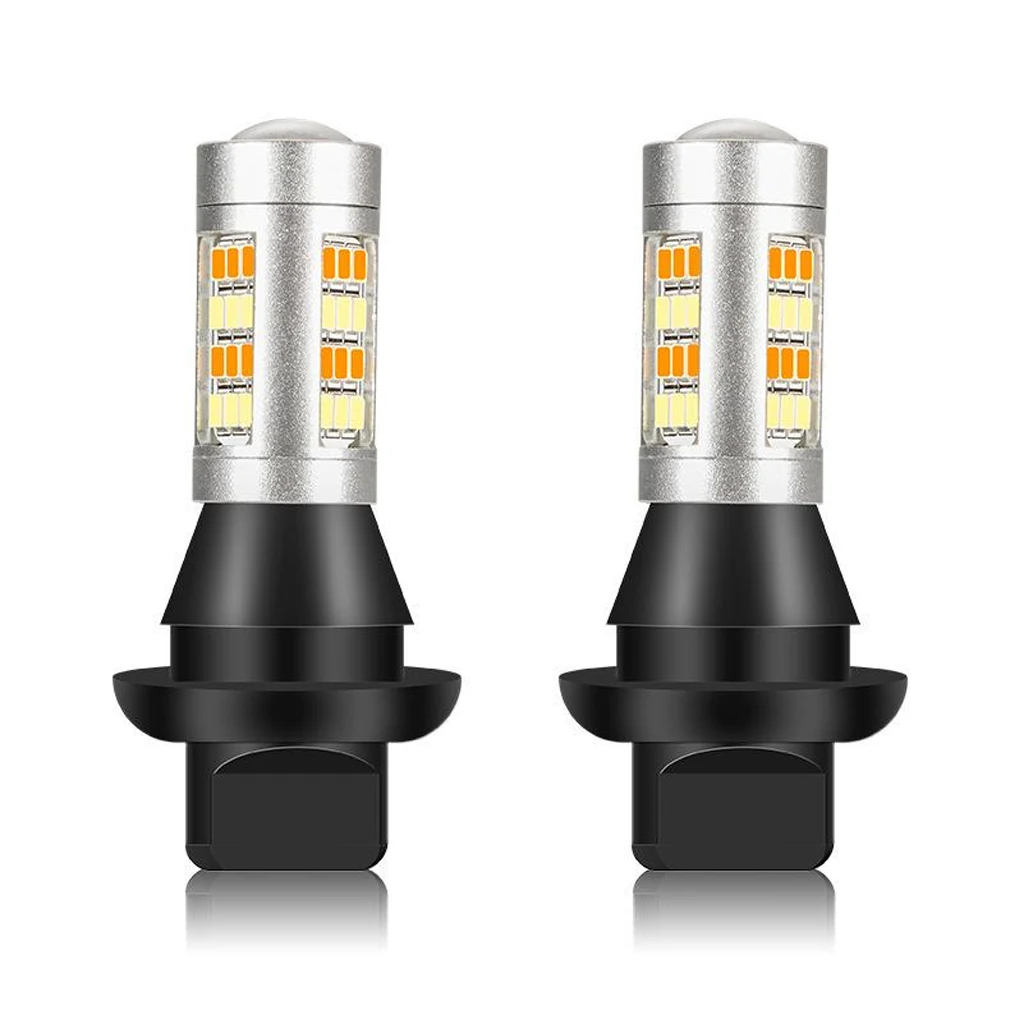 2Pcs Dual Color 1156 T20 7440 Universal Car High Brightness Daytime Running Turn Light DRL Auto Bulb Switch Vehicle Signal Lamp
2Pcs Dual Color 1156 T20 7440 Universal Car High Brightness Daytime Running Turn Light DRL Auto Bulb Switch Vehicle Signal Lamp