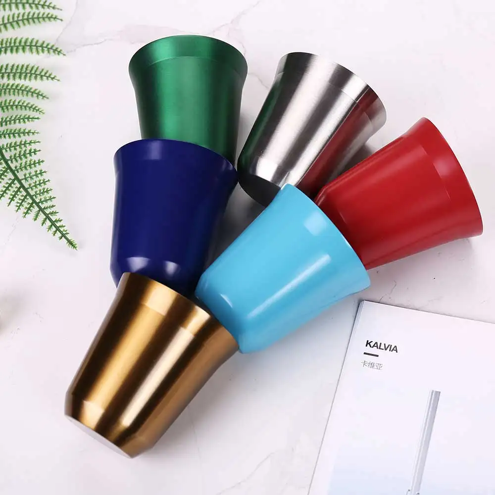 80ML Espresso Mugs Stainless Steel Coffee Milk Water Drink Breakfast Cups 304 Insulated Double Wall Dishwasher Safe Texture
80ML Espresso Mugs Stainless Steel Coffee Milk Water Drink Breakfast Cups 304 Insulated Double Wall Dishwasher Safe Texture