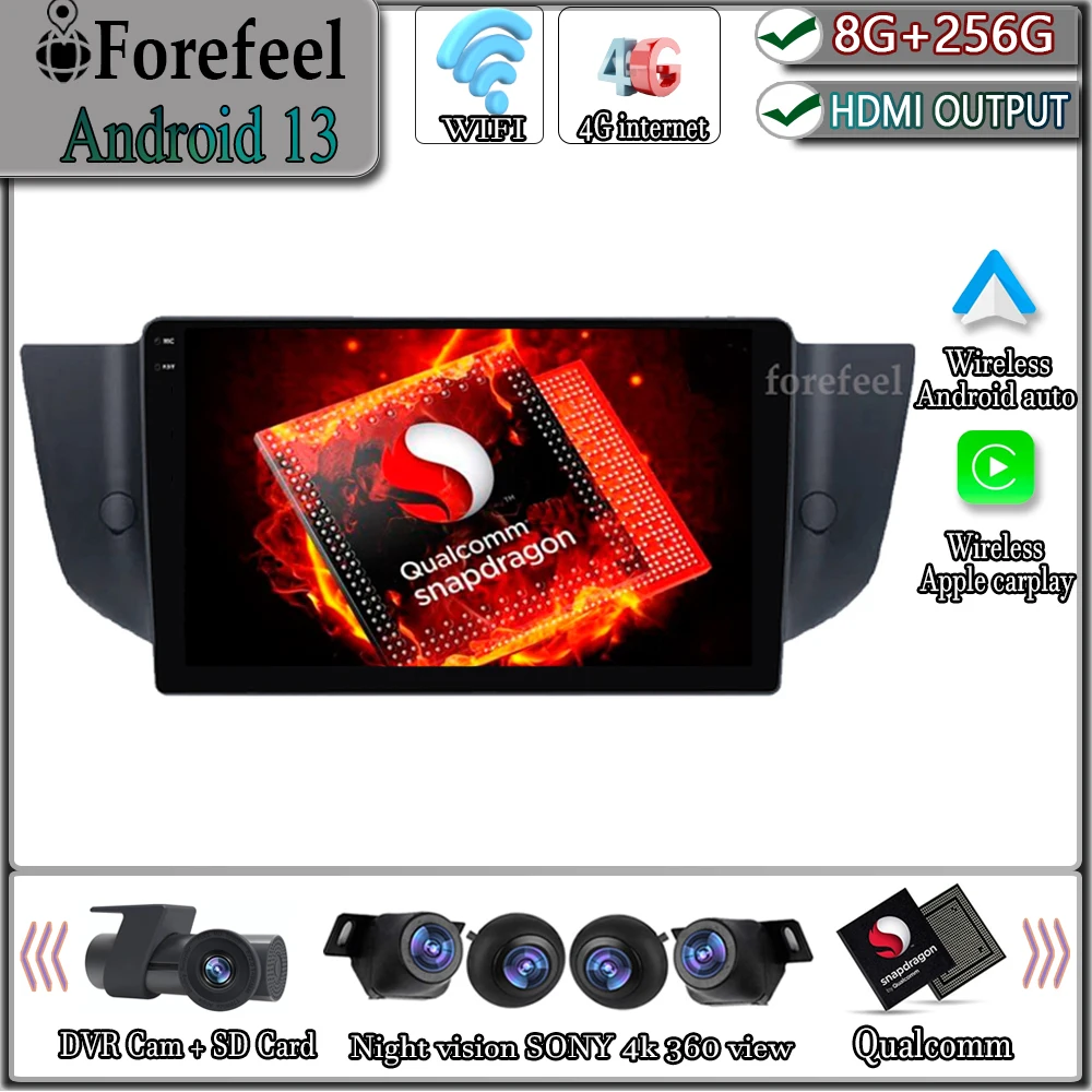 Qualcomm Snapdragon Android 13 For Roewe 550 MG 550 2008-2016 Multimedia Navigation GPS Auto Radio Player Car Stereo No 2din DVD
Qualcomm Snapdragon Android 13 For Roewe 550 MG 550 2008-2016 Multimedia Navigation GPS Auto Radio Player Car Stereo No 2din DVD