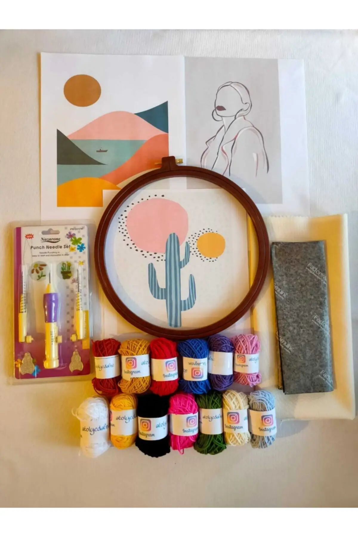 Dafne Cactus Punch Starter Set (needle) Embroidery Kits Hobby Supplies & Leisure Life
Dafne Cactus Punch Starter Set (needle) Embroidery Kits Hobby Supplies & Leisure Life