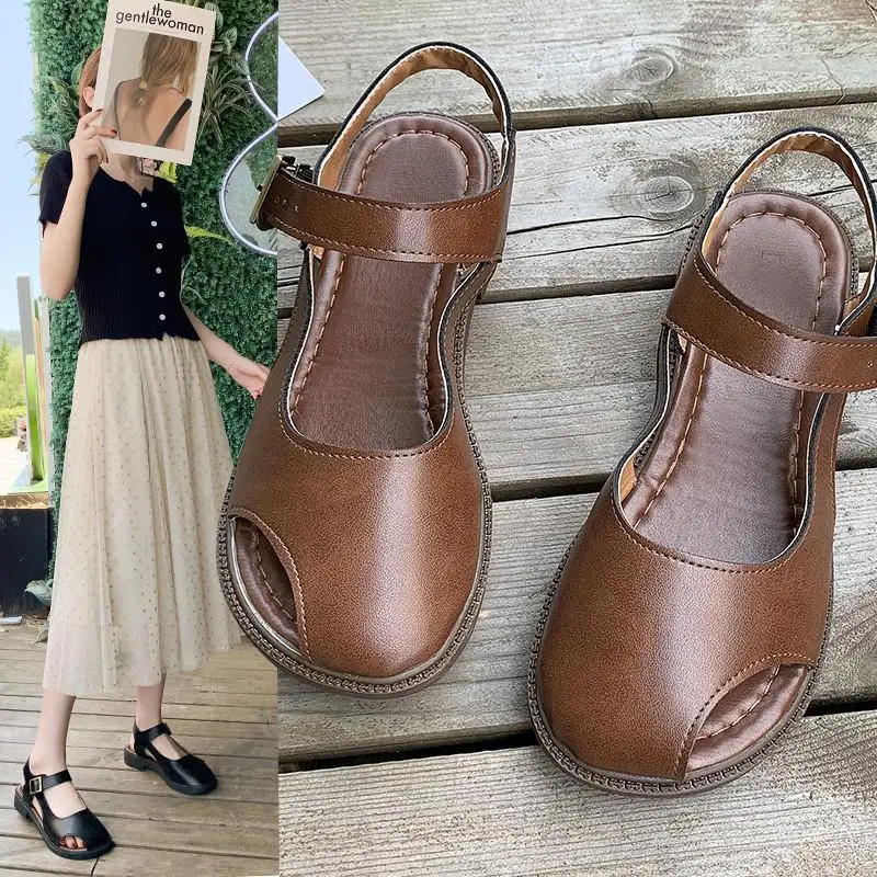 Mary Jane Small Leather Shoes Female Wild British Style Japanese Retro Skirt With Single Shoes Jk Uniform Summer
Mary Jane Small Leather Shoes Female Wild British Style Japanese Retro Skirt With Single Shoes Jk Uniform Summer