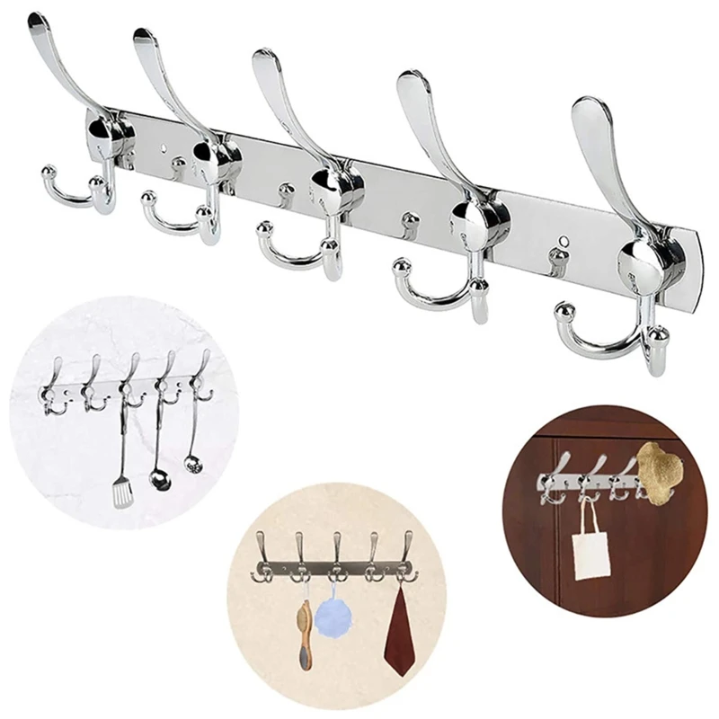 Over The Door Hook Door Hanger Over The Door Towel Rack with 5 Hooks for Hanging Coat Towels Clothes Back of Bathroom Y5GB
Over The Door Hook Door Hanger Over The Door Towel Rack with 5 Hooks for Hanging Coat Towels Clothes Back of Bathroom Y5GB
