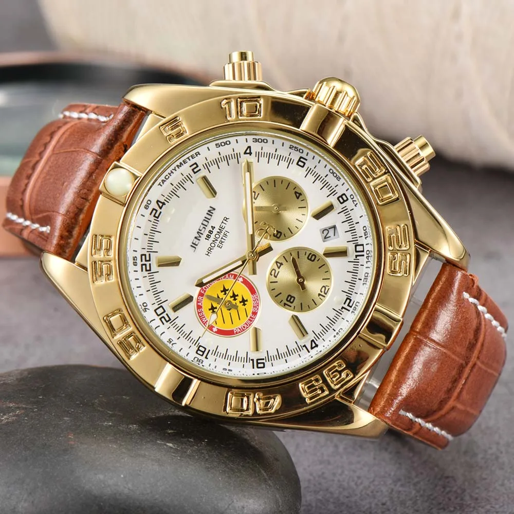 Hot New Watches For Men Multifunction Sports Wterproof Luminous Watch Full Stainless Steel Automatic Date Chronograph AAA Clock
Hot New Watches For Men Multifunction Sports Wterproof Luminous Watch Full Stainless Steel Automatic Date Chronograph AAA Clock