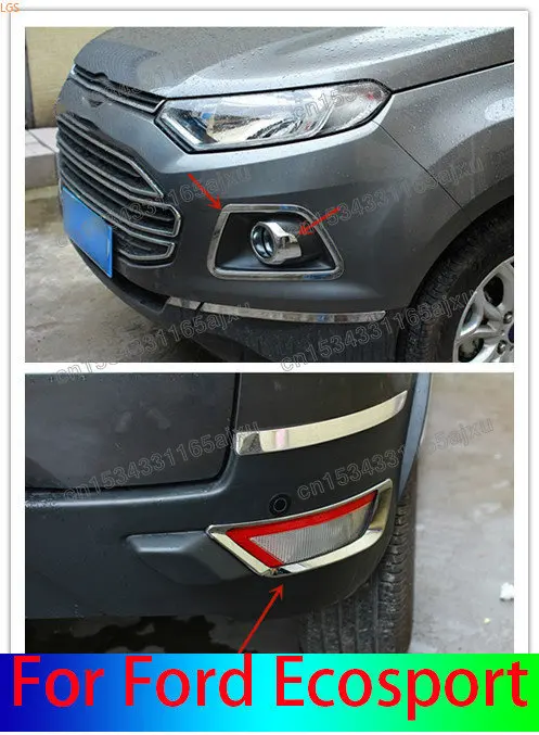 Car Accessories For Ford Ecosport 2013-2018 ABS Chrome Front and Rear Fog Lights Decorative Frame Protection Decoration
Car Accessories For Ford Ecosport 2013-2018 ABS Chrome Front and Rear Fog Lights Decorative Frame Protection Decoration