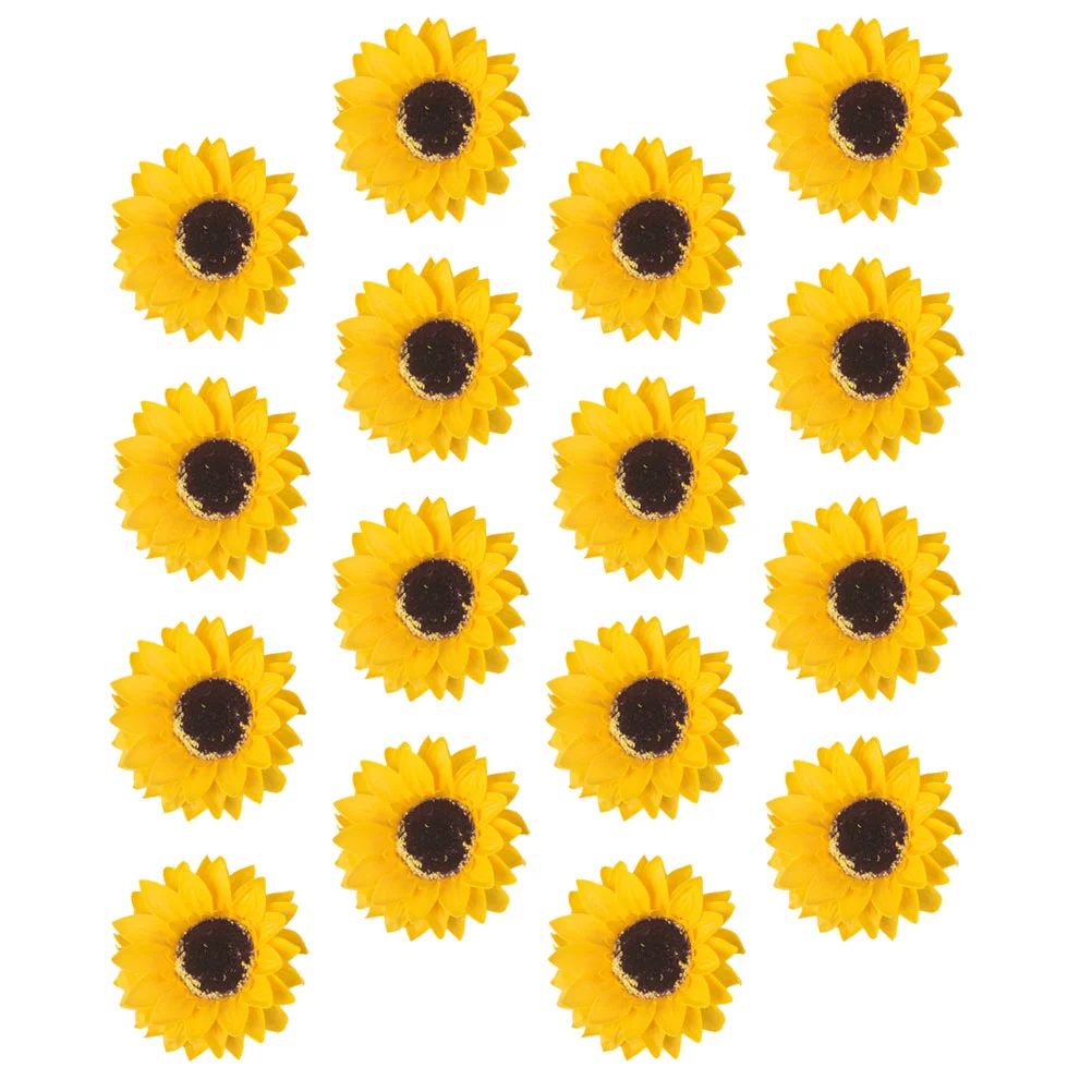50 Pcs DIY Simulated Sunflower Heads Fake Sunflower Decor Artificial Flower Adornment
50 Pcs DIY Simulated Sunflower Heads Fake Sunflower Decor Artificial Flower Adornment