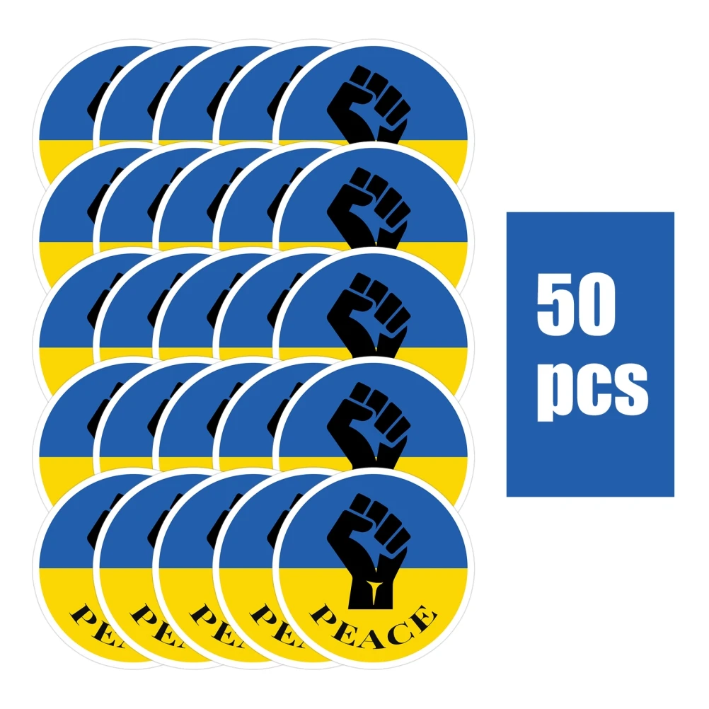 50pcs Ukraine National Ukraine Flag Stickers Blue Yellow flag Trident Car Sticker Map Decal Car Bumper Decoration FOR Laptops
50pcs Ukraine National Ukraine Flag Stickers Blue Yellow flag Trident Car Sticker Map Decal Car Bumper Decoration FOR Laptops