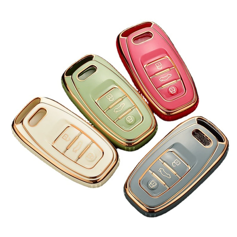 Phnom Penh Design TPU Car Remote Key Case Cover Shell For Audi A1 A3 A4 A5 A6 A7 A8 Q3 Q5 Q7 S4 S5 S6 S7 S8 R8 TT Accessories
Phnom Penh Design TPU Car Remote Key Case Cover Shell For Audi A1 A3 A4 A5 A6 A7 A8 Q3 Q5 Q7 S4 S5 S6 S7 S8 R8 TT Accessories
