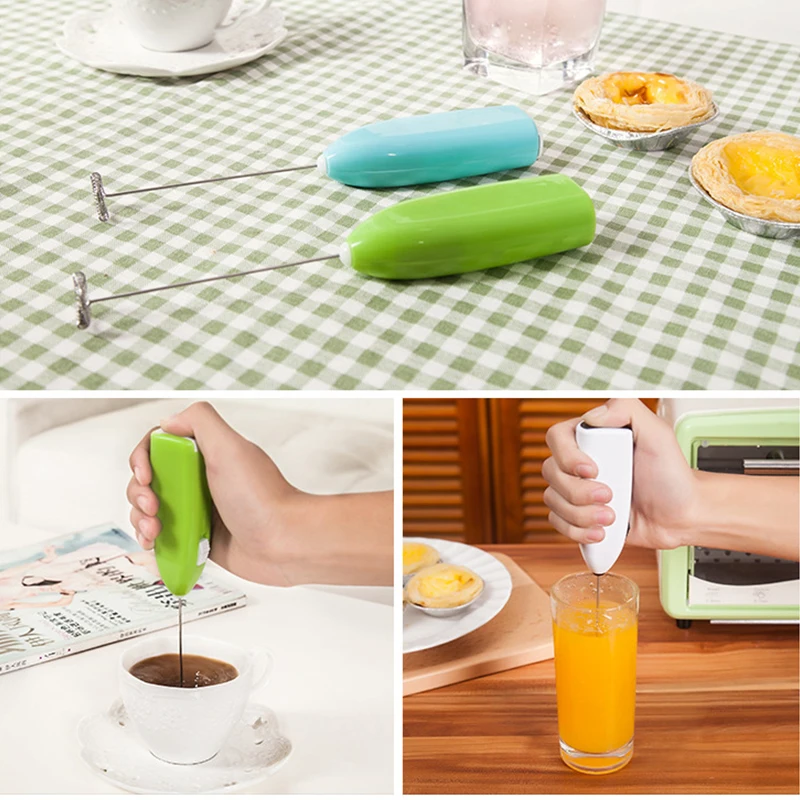 Milk Drink Coffee Whisk Mixer Electric Egg Beater Frother Foamer Mini Handle Stirrer Practical Blender Kitchen Cooking Tool
Milk Drink Coffee Whisk Mixer Electric Egg Beater Frother Foamer Mini Handle Stirrer Practical Blender Kitchen Cooking Tool