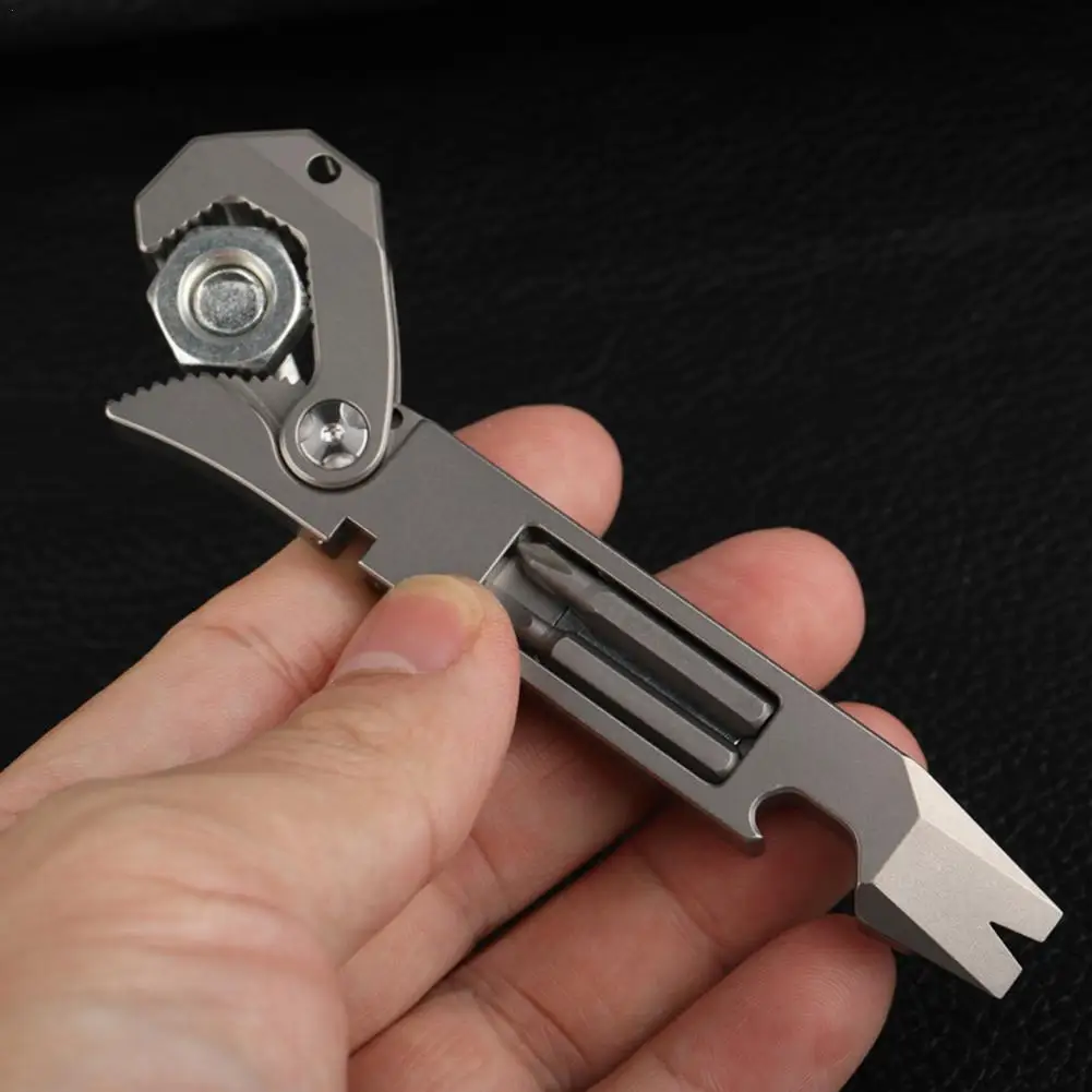 Multifunction EDC Titanium Alloy Crowbar Tools Hand Outdoor Camping Gear Outdoor Equipment Bottle Opener EDC Tools
Multifunction EDC Titanium Alloy Crowbar Tools Hand Outdoor Camping Gear Outdoor Equipment Bottle Opener EDC Tools