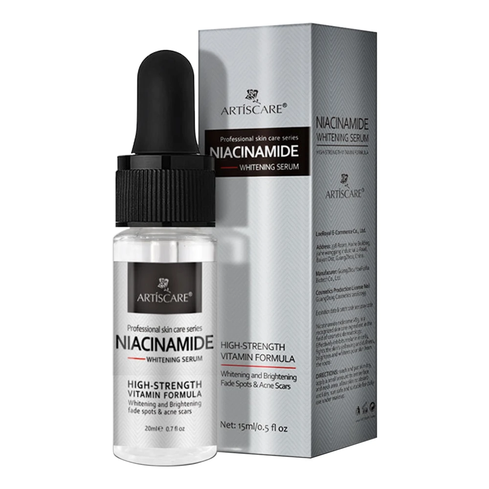 

Effective Freckle Serum Whitening Remove Dark Spots Niacinamide Brighten Skin Care Essence Anti-Aging Fade Pigmentation Melasma