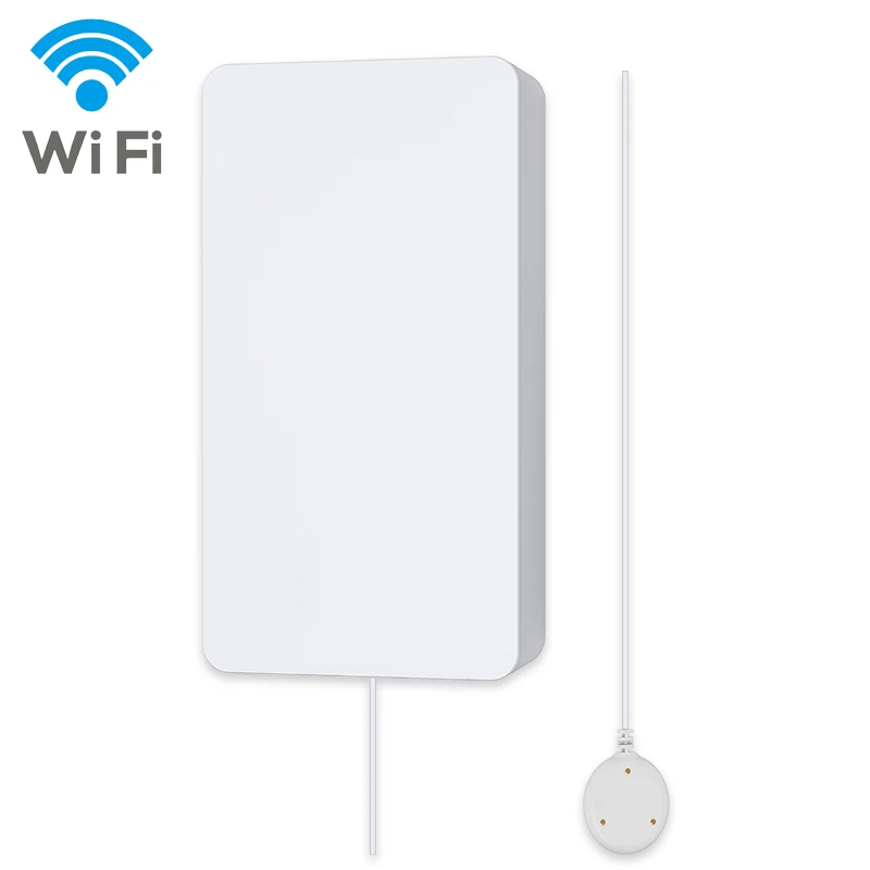 Умный Wi-Fi датчик уровня воды Tuya, детектор утечки, умная домашняя сигнализация, защита от протечек 
Умный Wi-Fi датчик уровня воды Tuya, детектор утечки, умная домашняя сигнализация, защита от протечек