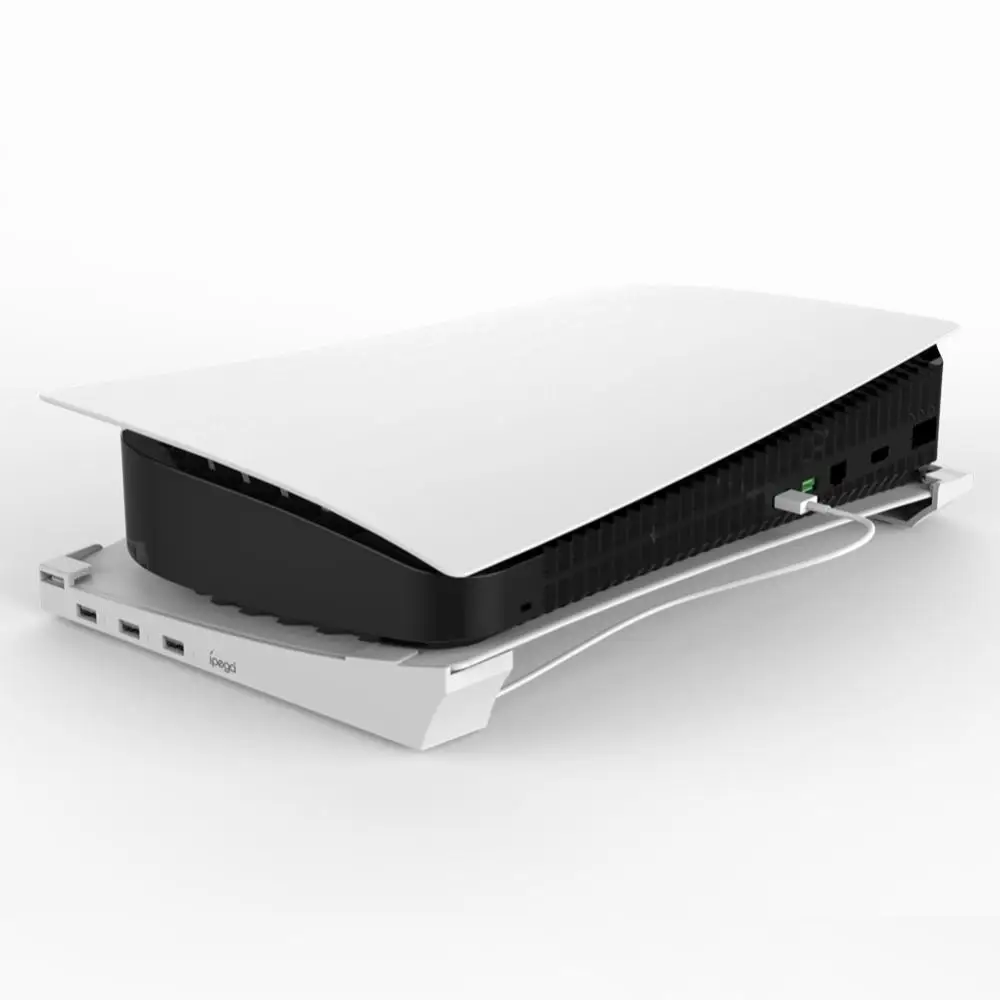 Ipega Ps5 Horizontal Stand Game Host Rack Compatible With Ps5 Console Wall Mount Holder Display Dock Bracket With 4 Port Usb
Ipega Ps5 Horizontal Stand Game Host Rack Compatible With Ps5 Console Wall Mount Holder Display Dock Bracket With 4 Port Usb