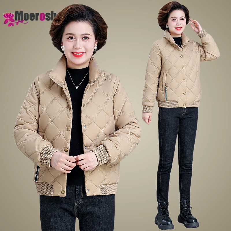 Moeroshe Mother Winter Down Cotton-padded Jacket in Foreign Fashion in Autumn and Winter for Elderly Women
Moeroshe Mother Winter Down Cotton-padded Jacket in Foreign Fashion in Autumn and Winter for Elderly Women