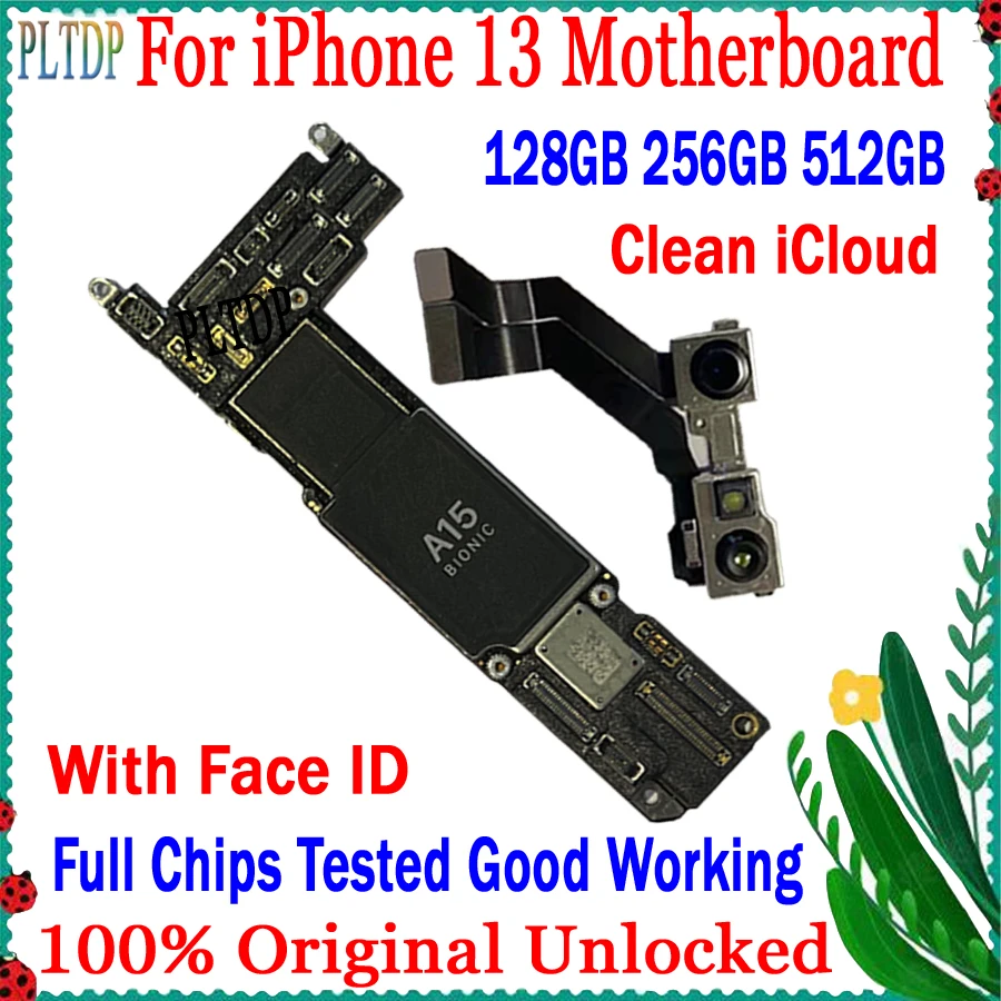 Материнская плата для iPhone 13, без icloud, оригинальная разблокированная логическая плата, полные чипы, 100% Протестировано, хорошо работает, подде...
Материнская плата для iPhone 13, без icloud, оригинальная разблокированная логическая плата, полные чипы, 100% Протестировано, хорошо работает, подде...