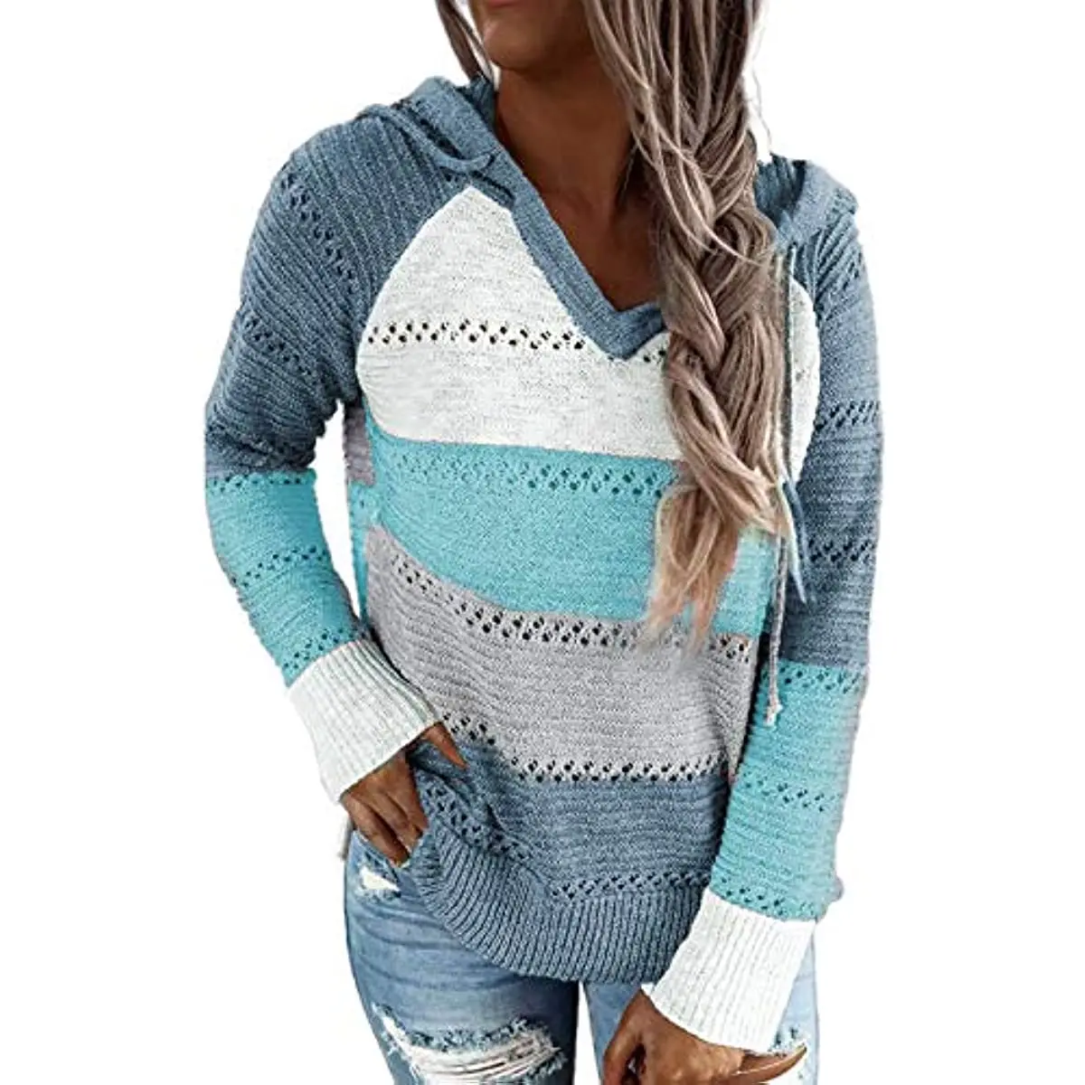Women's Color Block Lightweight Hooded Sweater Drawstring Hoodies Pullover Sweatshirts y2k sweater women oversized sweater tide
Women's Color Block Lightweight Hooded Sweater Drawstring Hoodies Pullover Sweatshirts y2k sweater women oversized sweater tide