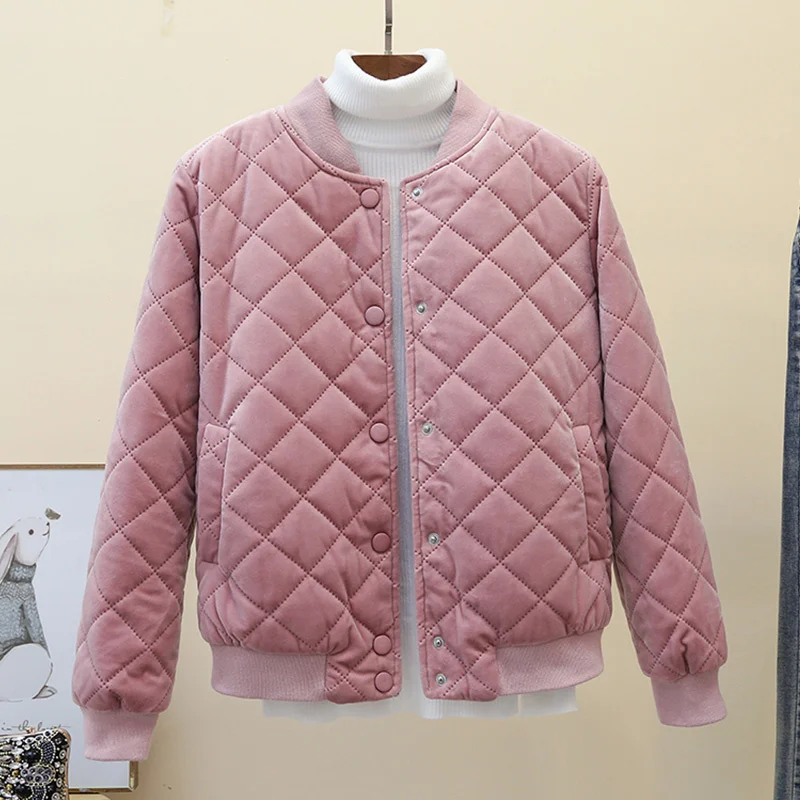 Coat Autumn Winter Women 2023 Warm Thick Cotton Parkas Coat Female Velvet Baseball Bomber Jacket Streetwear Mujer Chaqueta Parka
Coat Autumn Winter Women 2023 Warm Thick Cotton Parkas Coat Female Velvet Baseball Bomber Jacket Streetwear Mujer Chaqueta Parka