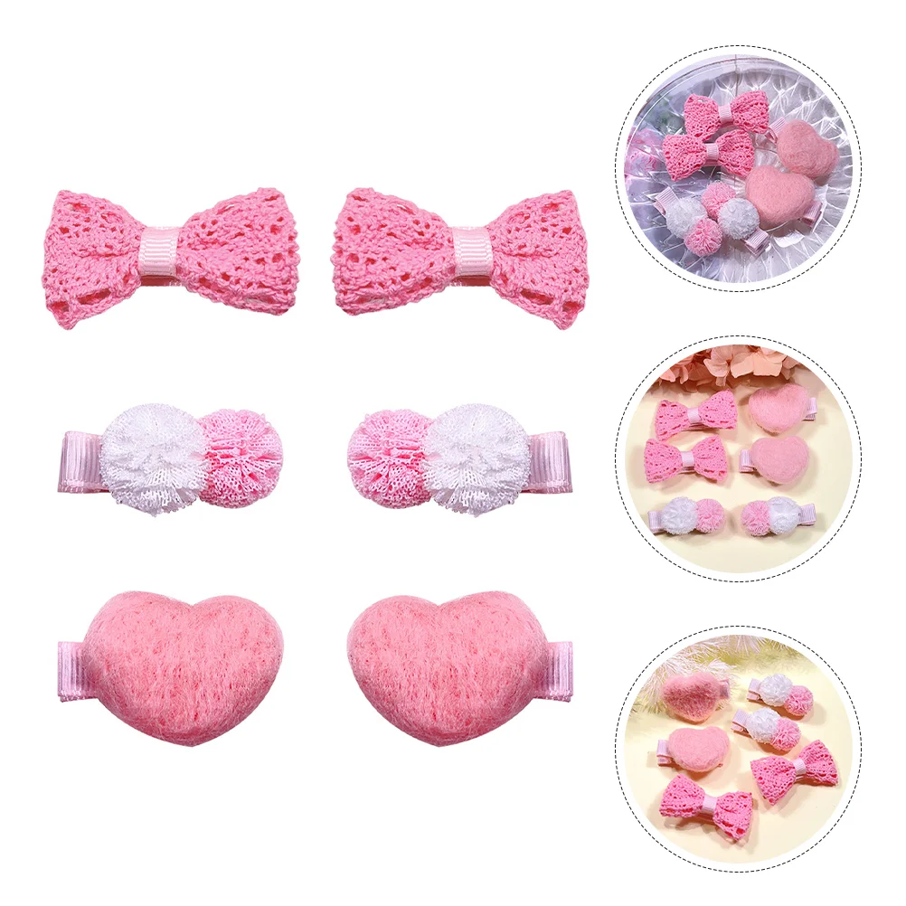 3 Pairs Cute Hair Clips Bow Clips Heart Hair Barrettes Birthday Party Hair Accessories
3 Pairs Cute Hair Clips Bow Clips Heart Hair Barrettes Birthday Party Hair Accessories