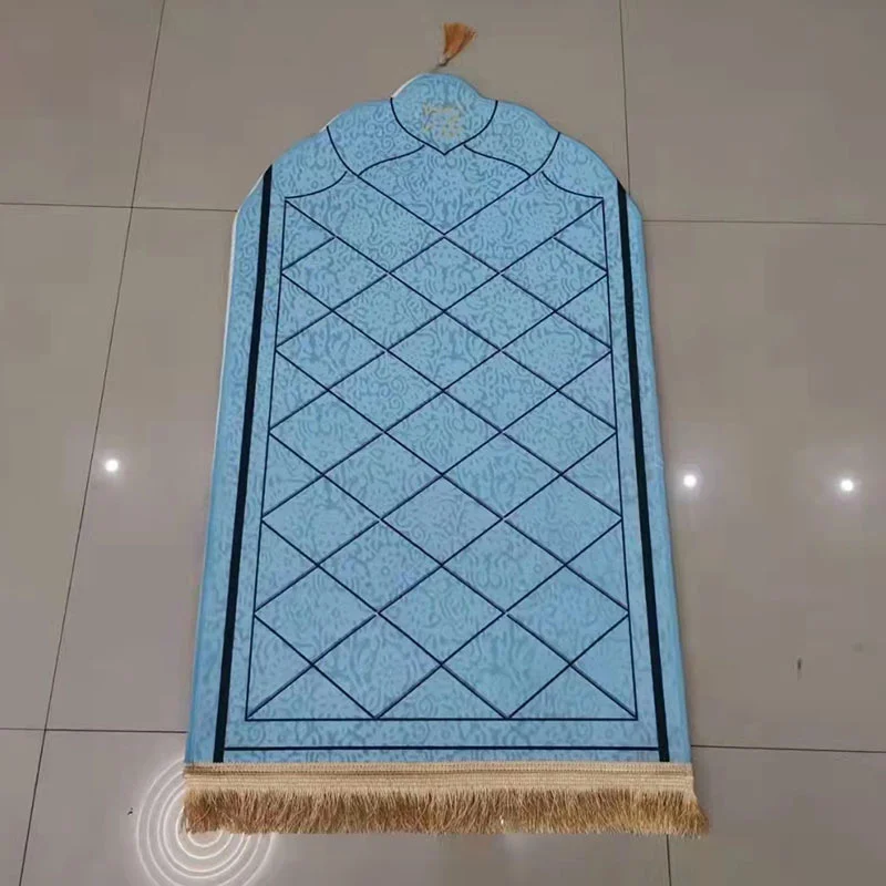 Muslim Prayer Mat Triangular Carpet Adult Children Prayer Blanket Super Soft Ice Flower Velvet Jacquard Prayer Mat
Muslim Prayer Mat Triangular Carpet Adult Children Prayer Blanket Super Soft Ice Flower Velvet Jacquard Prayer Mat