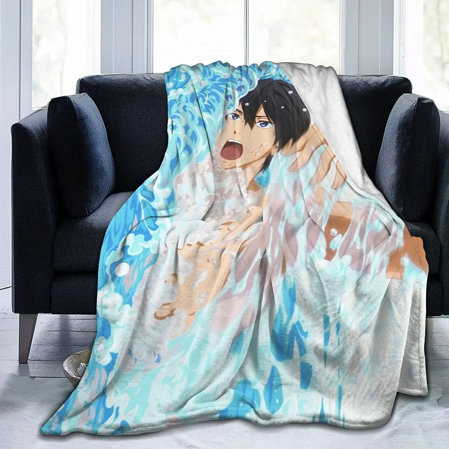 Haruka Nanase Fluffy Soft and Comfortable Blanket, Anime Warm Embrace of Sympathy
Haruka Nanase Fluffy Soft and Comfortable Blanket, Anime Warm Embrace of Sympathy