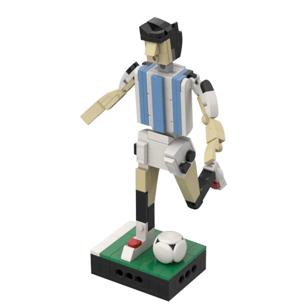 MOC Argentina Soccer Team Player Building Blocks DIY Creative Idea Assemble Brick Model Kids Children Collection Toy Gift
MOC Argentina Soccer Team Player Building Blocks DIY Creative Idea Assemble Brick Model Kids Children Collection Toy Gift