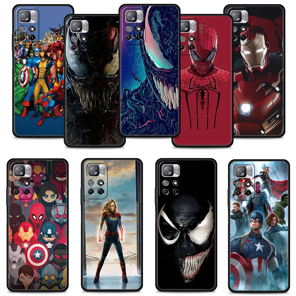 Funda Phone Case For Redmi 9T 11 Pro 7 9A 9S 10 9 9C 8 K40 K50 10C K40S Marvel Superhero
Funda Phone Case For Redmi 9T 11 Pro 7 9A 9S 10 9 9C 8 K40 K50 10C K40S Marvel Superhero