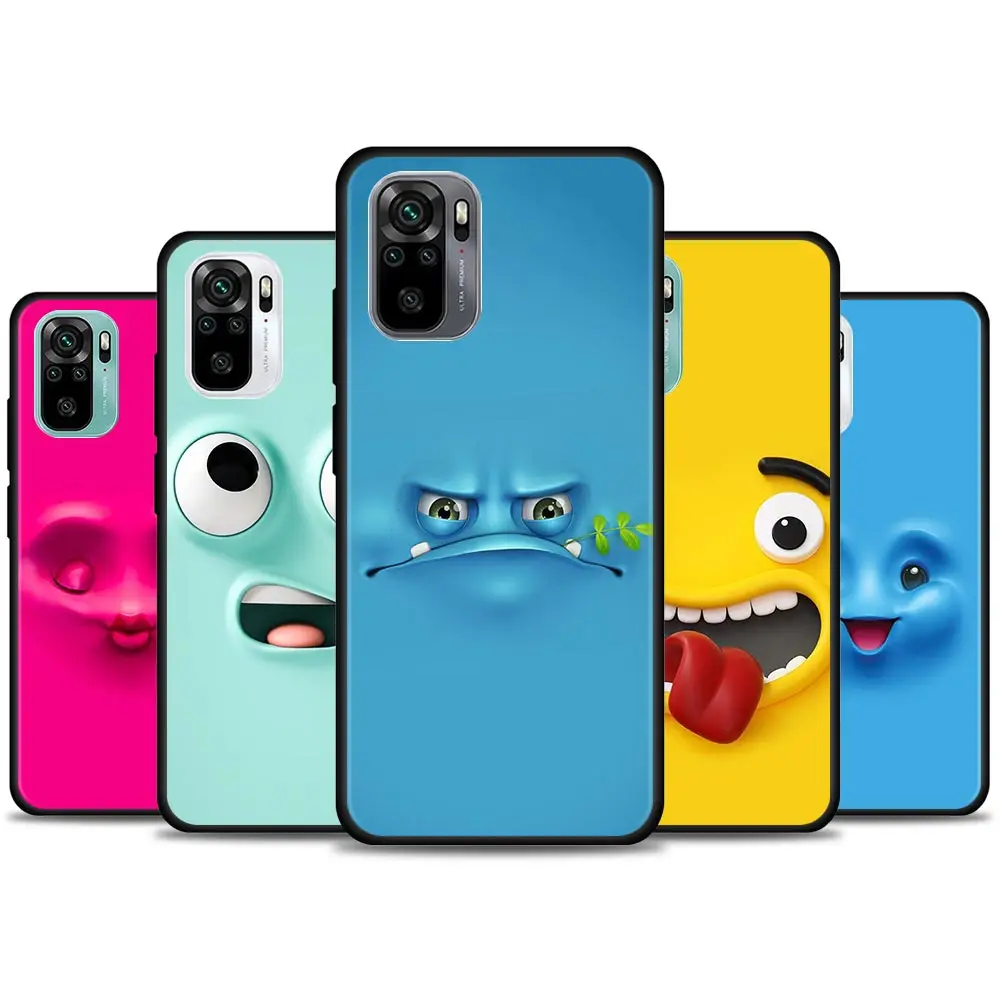 Cartoon Art Funny Faces Phone Case for Redmi 10 9 9A 9C 9i K20 K30 K40 Plus Note 10 11 Pro Soft Case Silicone
Cartoon Art Funny Faces Phone Case for Redmi 10 9 9A 9C 9i K20 K30 K40 Plus Note 10 11 Pro Soft Case Silicone