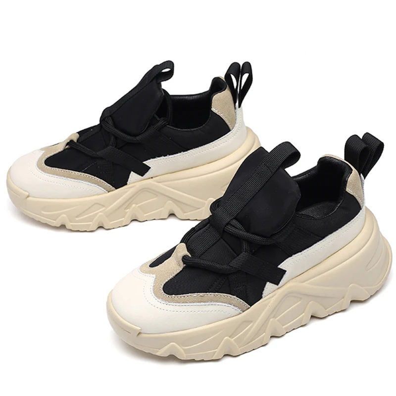 2022 New Chunky Sneakers Women Flat Platform Shoes Fashion Lace-up Comfortable Thick Bottom Casual Shoes Women Sports Shoes
2022 New Chunky Sneakers Women Flat Platform Shoes Fashion Lace-up Comfortable Thick Bottom Casual Shoes Women Sports Shoes