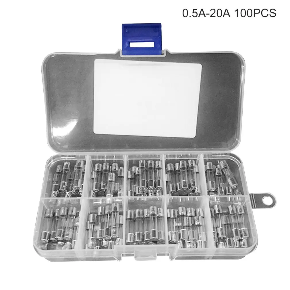 50/60/72/100PCS 6x30mm Fast Blow Fuse Glass Tube Fuse Assorted Mixed Kit Insurance Tube 1A/2A/3A/5A/10A/15A/20A
50/60/72/100PCS 6x30mm Fast Blow Fuse Glass Tube Fuse Assorted Mixed Kit Insurance Tube 1A/2A/3A/5A/10A/15A/20A