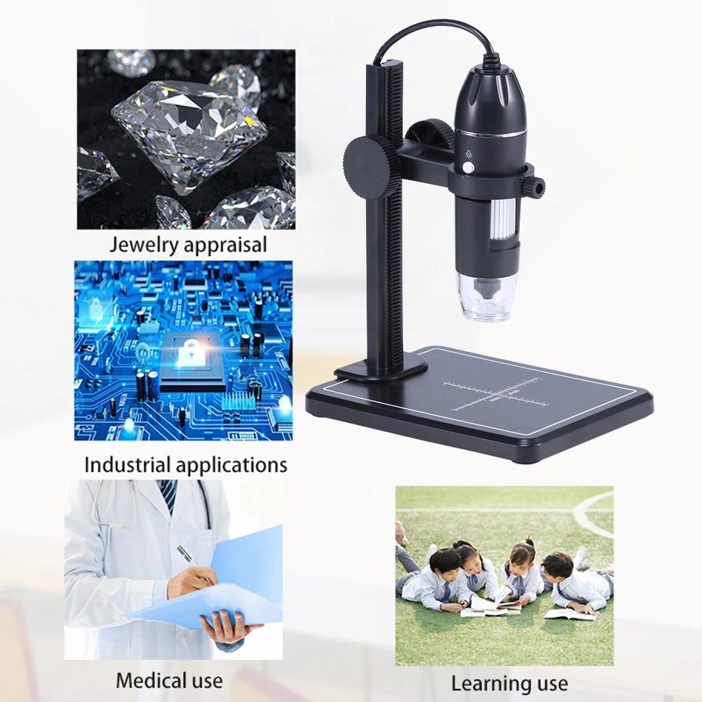8 Leds Digital Microscope for Soldering USB Electronic Microscope for Mobile Phone Repair LED Magnifier Camera with Lift Stand
8 Leds Digital Microscope for Soldering USB Electronic Microscope for Mobile Phone Repair LED Magnifier Camera with Lift Stand