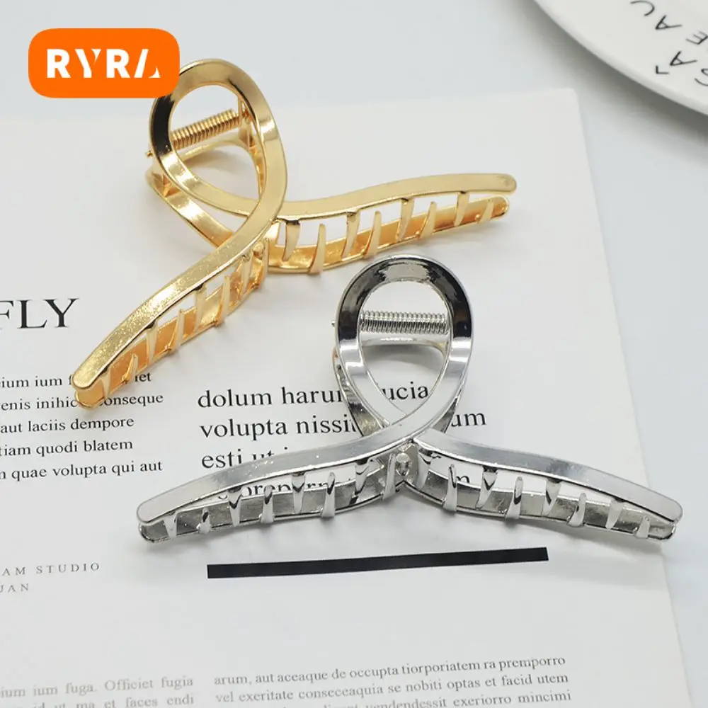 New Women Elegant Gold Silver Hollow Geometric Metal Hair Claw Vintage Hair Clips Headband Hairpin Fashion Hair Accessories
New Women Elegant Gold Silver Hollow Geometric Metal Hair Claw Vintage Hair Clips Headband Hairpin Fashion Hair Accessories