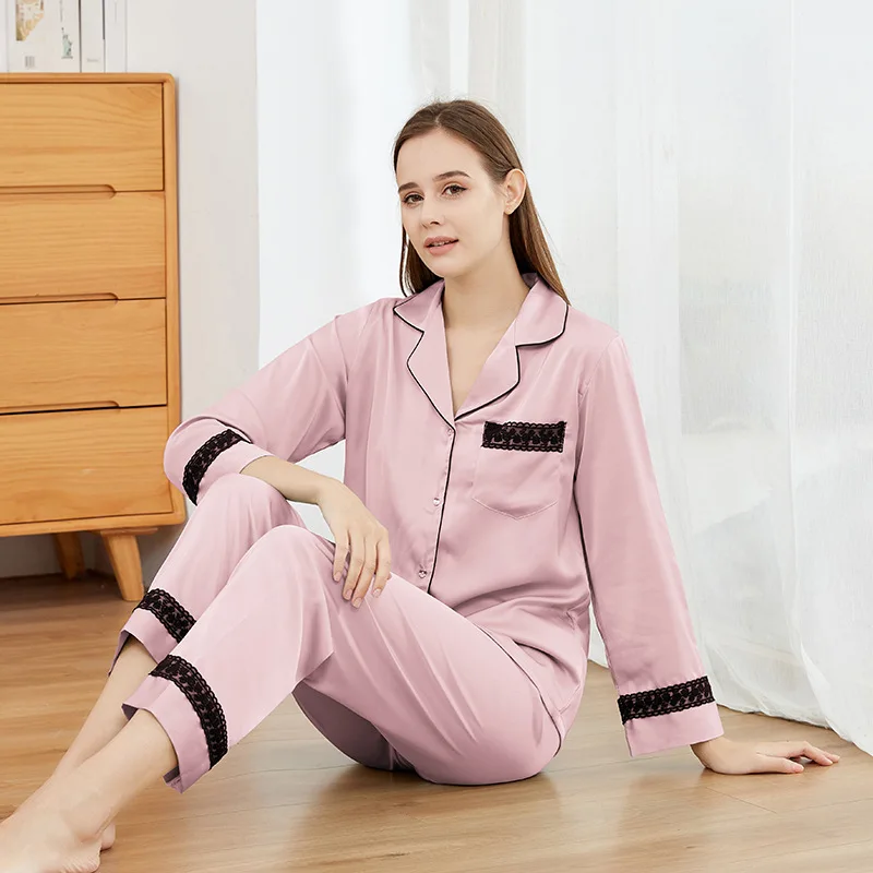 Jxgarb брюки с длинным рукавом для женщин для отдыха M L XL XXL весенне-осенне-зимние строительные комплекты женская пижама сатиновая одежда для сна
Jxgarb брюки с длинным рукавом для женщин для отдыха M L XL XXL весенне-осенне-зимние строительные комплекты женская пижама сатиновая одежда для сна