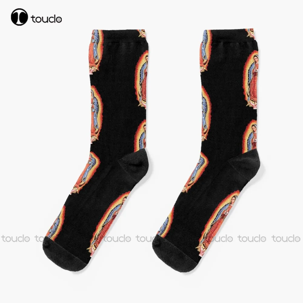 Our Lady Of Guadalupe Virgin Mary Socks Colorful Socks 360° Digital Print Unisex Adult Teen Youth Socks Personalized Custom Gift
Our Lady Of Guadalupe Virgin Mary Socks Colorful Socks 360° Digital Print Unisex Adult Teen Youth Socks Personalized Custom Gift