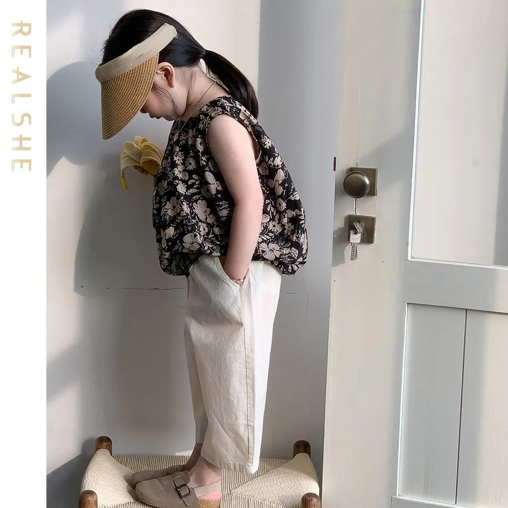 2023 New Fashion Girls Blouse Summer Toddler Kid Baby Clothes Sleeveless Floral Tshirt Childrens Top Infant Outfit
2023 New Fashion Girls Blouse Summer Toddler Kid Baby Clothes Sleeveless Floral Tshirt Childrens Top Infant Outfit