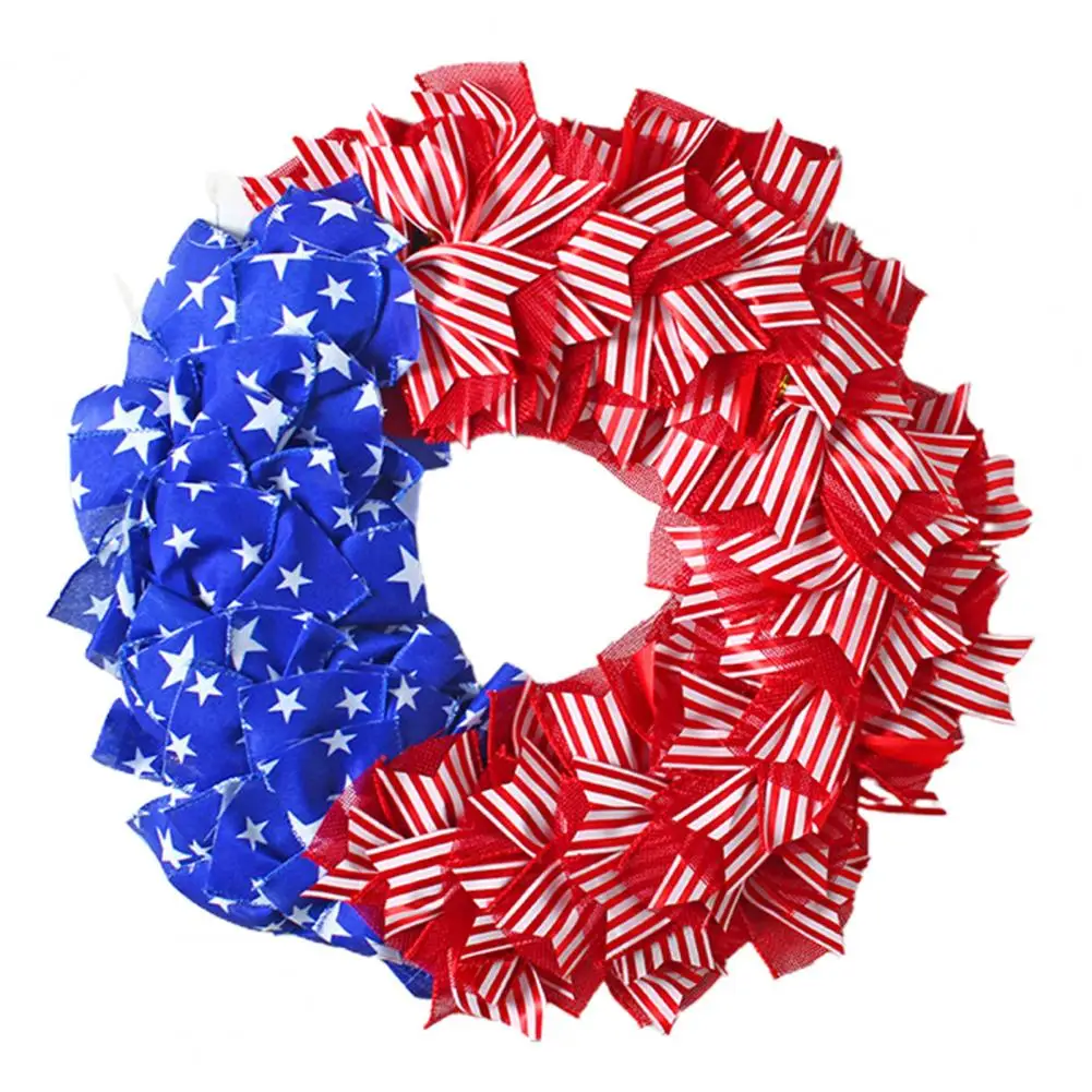 Fashion Garland Door Hanging Fine Workmanship Cloth Tear-resistant Independence Day Wreath Parties Supply
Fashion Garland Door Hanging Fine Workmanship Cloth Tear-resistant Independence Day Wreath Parties Supply