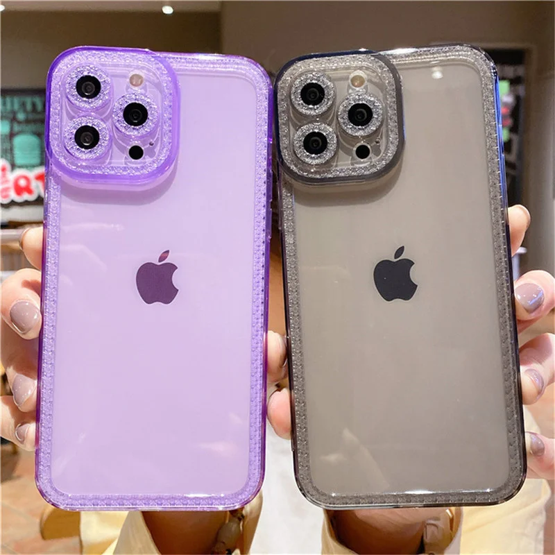 Чехол для IPhone с алмазной вспышкой, Мягкий защитный чехол из ТПУ, подходит для 13, 11, 12 Pro max, x, XR, XS max, 7, 8 plus, Se 2020
Чехол для IPhone с алмазной вспышкой, Мягкий защитный чехол из ТПУ, подходит для 13, 11, 12 Pro max, x, XR, XS max, 7, 8 plus, Se 2020