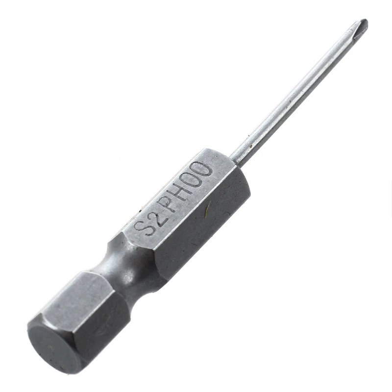 Магнитные биты для отверток Phillips PH00, 1/4 дюйма, шестигранный, 50 мм, длина 1,6 мм, 20 шт.
Магнитные биты для отверток Phillips PH00, 1/4 дюйма, шестигранный, 50 мм, длина 1,6 мм, 20 шт.