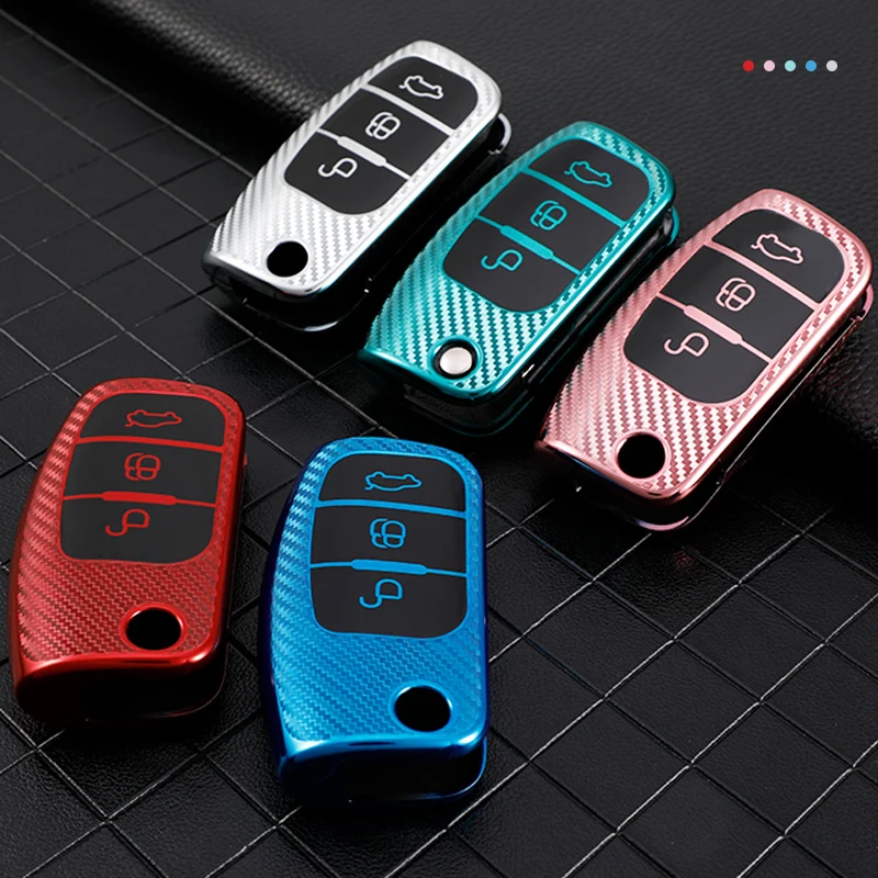 TPU Folding Car Key Cover For Ford Focus 2 MK2 Mondeo Fiesta Galaxy Falcon Territory Ecosport Bag Shell Case Keychain Protector
TPU Folding Car Key Cover For Ford Focus 2 MK2 Mondeo Fiesta Galaxy Falcon Territory Ecosport Bag Shell Case Keychain Protector