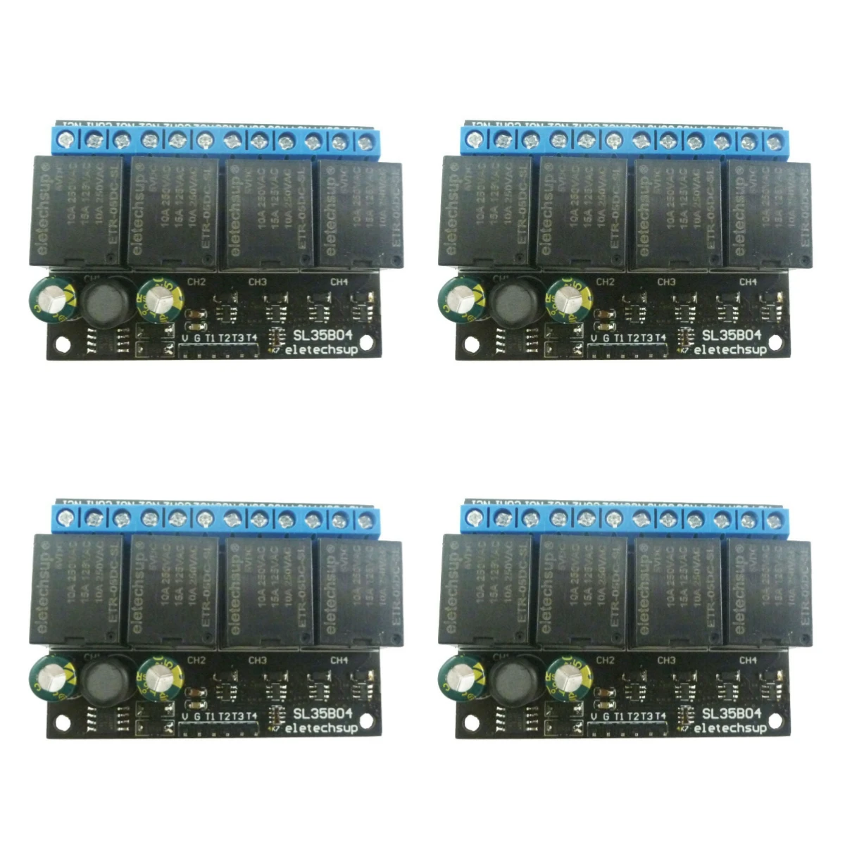 DC 5V-24 4CH Flip-Flop Bistable Self-locking Trigger Time Switch Relay Module PLC Board For Motor LED PLC
DC 5V-24 4CH Flip-Flop Bistable Self-locking Trigger Time Switch Relay Module PLC Board For Motor LED PLC