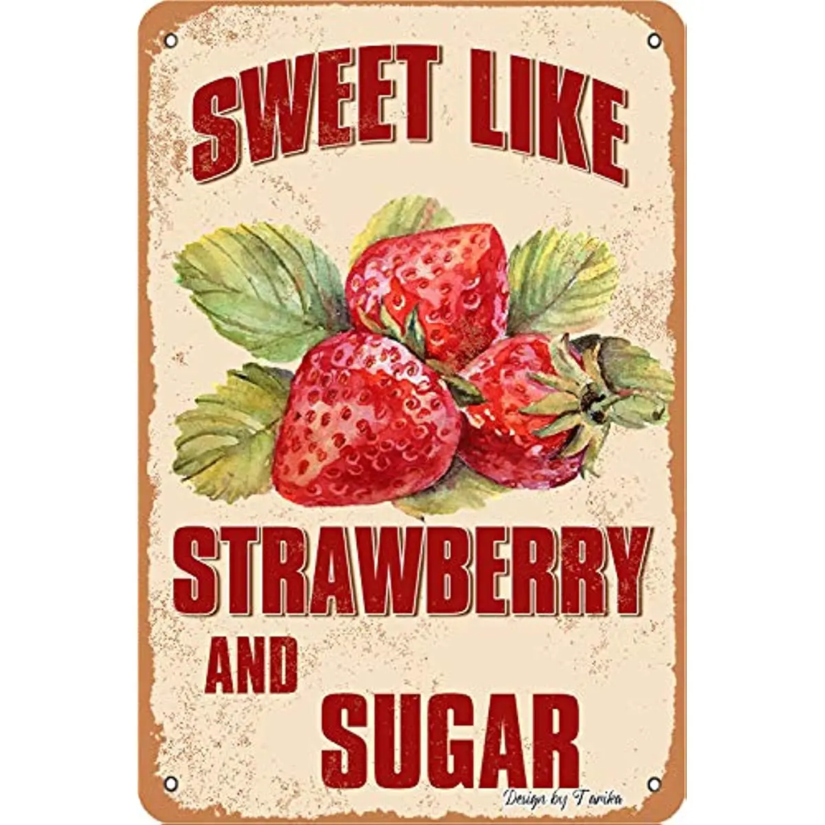 Sweet Like Strawberry and Sugar Iron Poster Painting Tin Sign Vintage Wall Decor for Cafe Bar Pub Home Beer Decoration Crafts
Sweet Like Strawberry and Sugar Iron Poster Painting Tin Sign Vintage Wall Decor for Cafe Bar Pub Home Beer Decoration Crafts