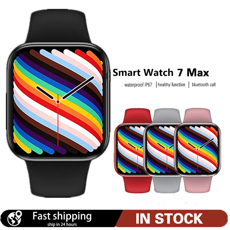 Silicone Smart Watch Men Women Bluetooth Call 44mm Sport Bracelet Heart Rate Blood Pressure Smartwatch Women Fitness Bracelet
Silicone Smart Watch Men Women Bluetooth Call 44mm Sport Bracelet Heart Rate Blood Pressure Smartwatch Women Fitness Bracelet