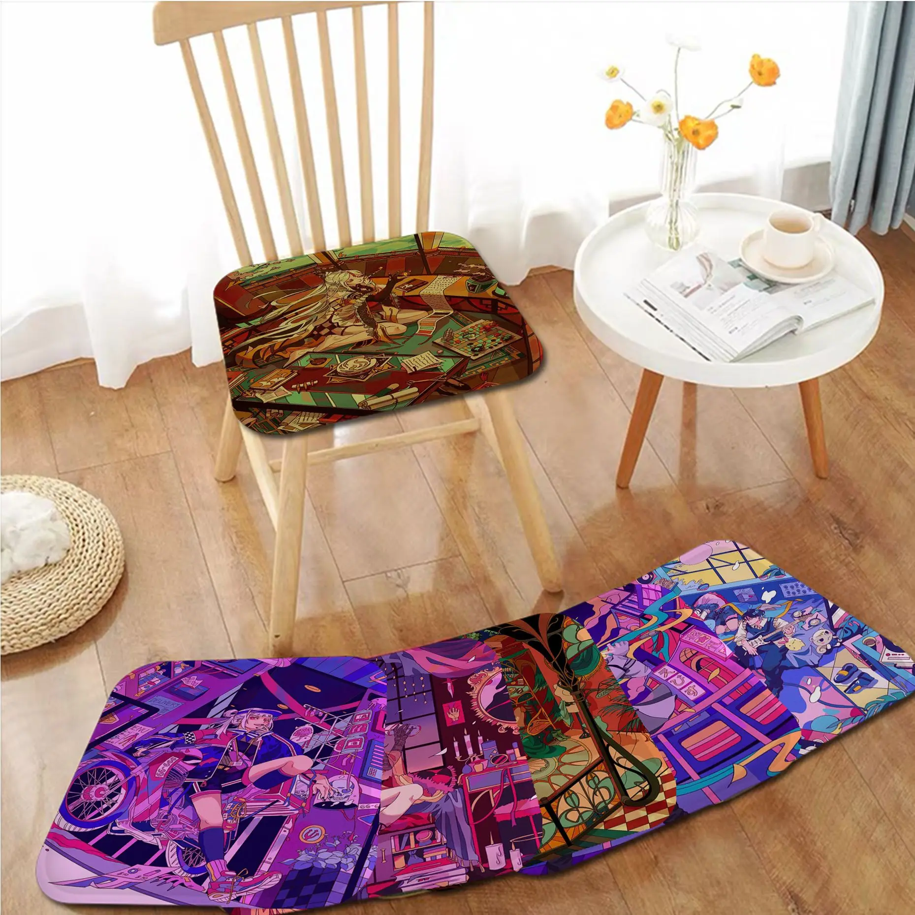 Anime Figure Illustration Cartoon Cute Girl Decorative Dining Chair Cushion Circular Decoration Seat For Office Desk Cushions
Anime Figure Illustration Cartoon Cute Girl Decorative Dining Chair Cushion Circular Decoration Seat For Office Desk Cushions