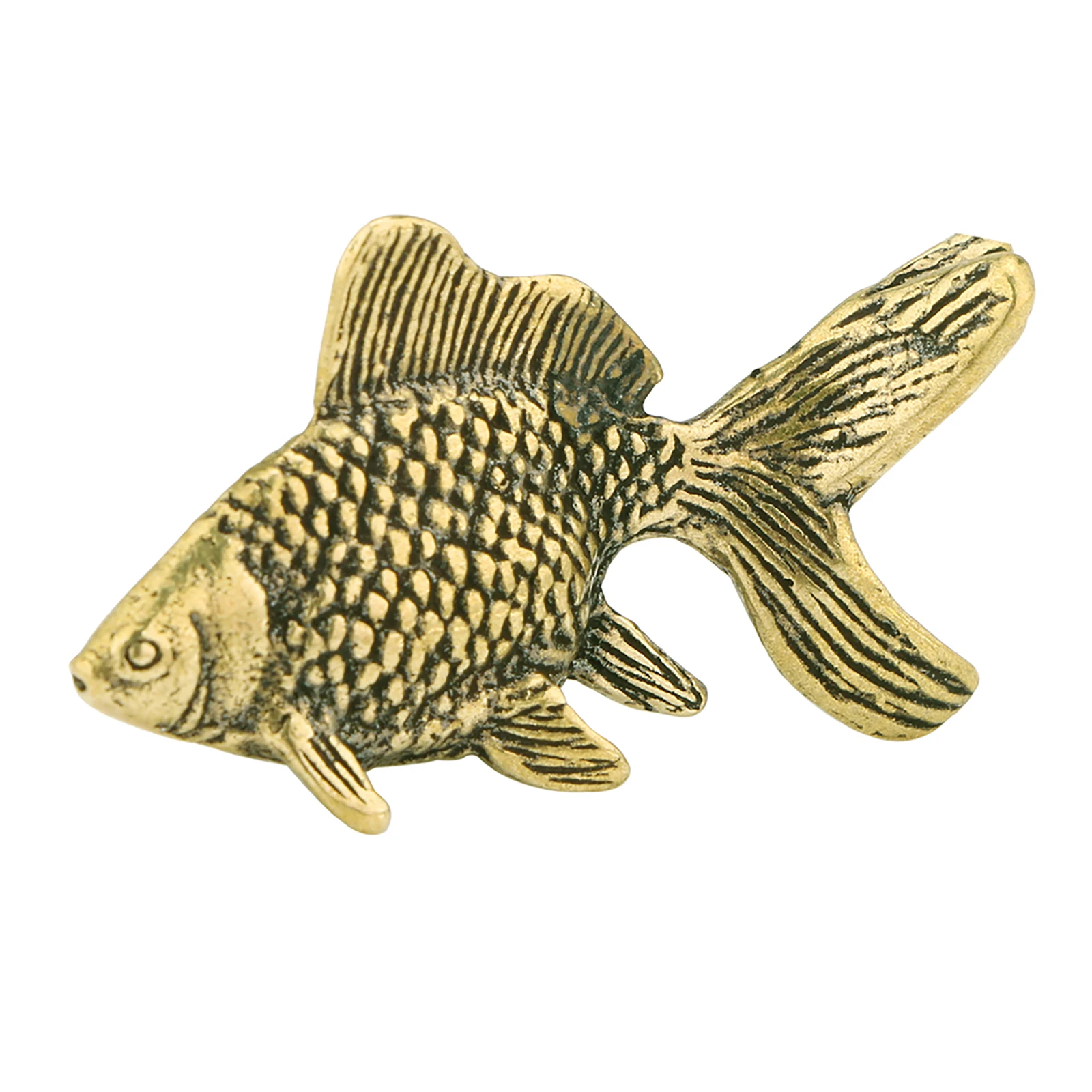Brass Carp Copper Ornaments Animal Ornament Statue Antique Study Tea Table Decoration Car Desktop Table Cupboard Home Decoration
Brass Carp Copper Ornaments Animal Ornament Statue Antique Study Tea Table Decoration Car Desktop Table Cupboard Home Decoration