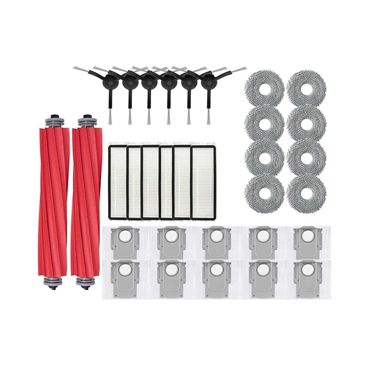 For Q / P10 A7400RR Vacuum Cleaner Main Side Brush Hepa Filter Mop Cloths Dust Bag Spare Parts
For Q / P10 A7400RR Vacuum Cleaner Main Side Brush Hepa Filter Mop Cloths Dust Bag Spare Parts